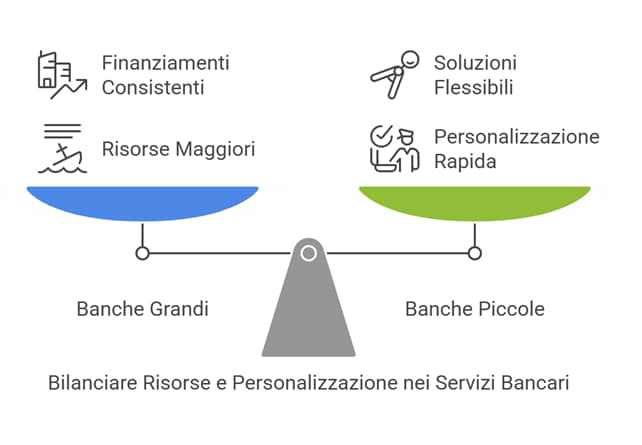 Ratinglab bilancia tra banche grandi e piccole